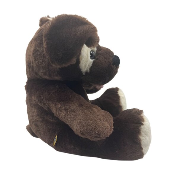 Build-A-Bear 2011 Lil Fudge Brown Puppy Plush Dog Stuffed Animal 13" - Picture 5 of 6